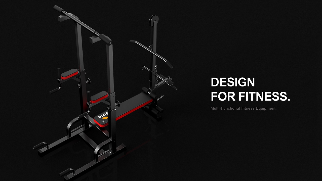 卓越體驗(yàn)，專業(yè)之選 EunSung健身器材產(chǎn)品渲染解析